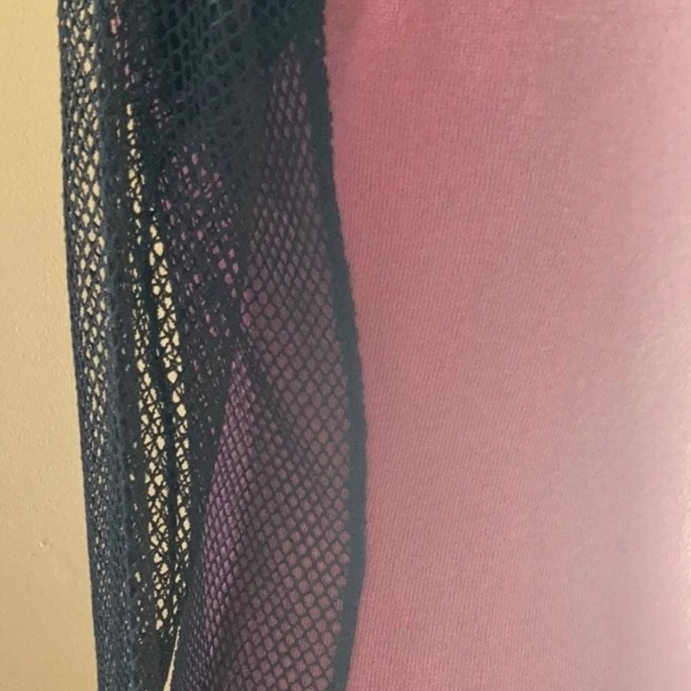 Rosewood Fish Net Long Sleeve Dress - Picture 8 of 9